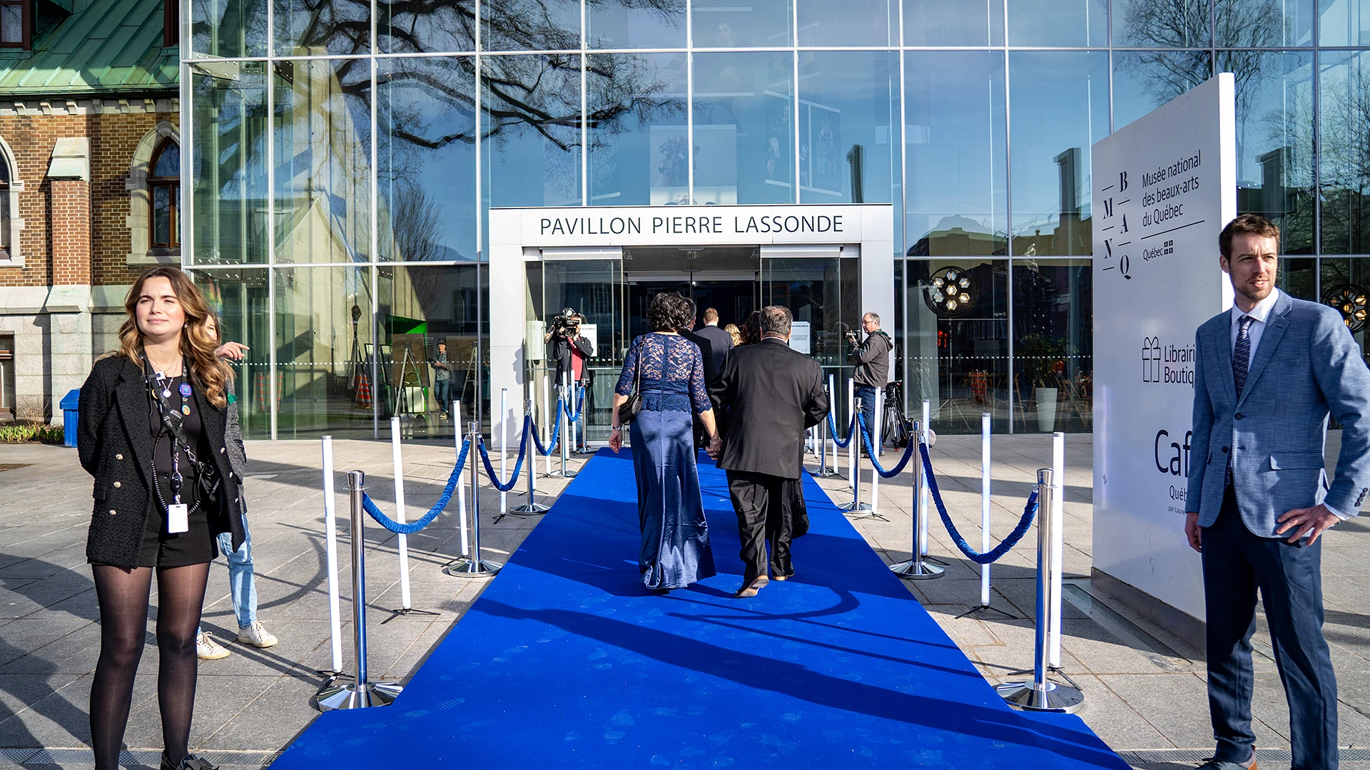 Gala de la fondation entree des invites