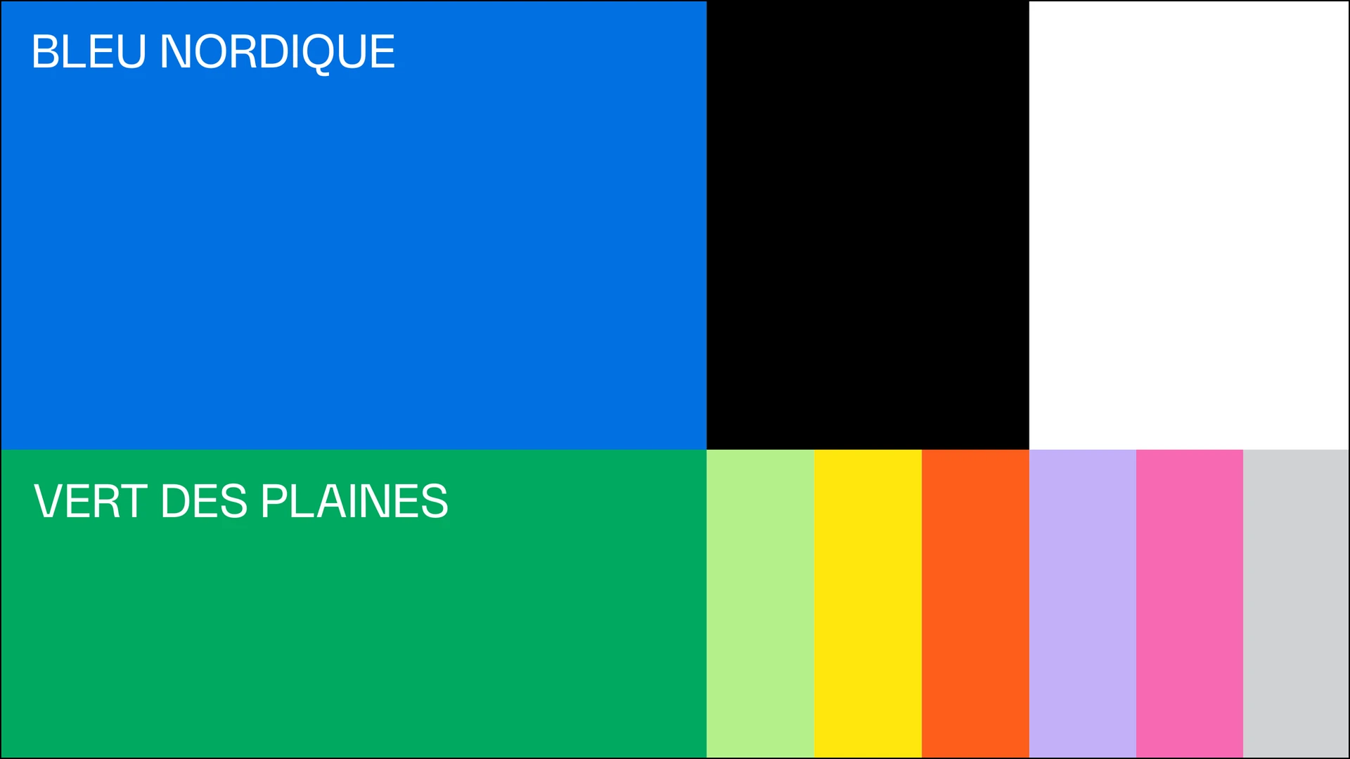 Palette couleurs image marque