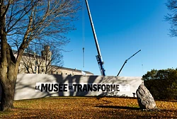 Photo chantier du futur Espace Riopelle