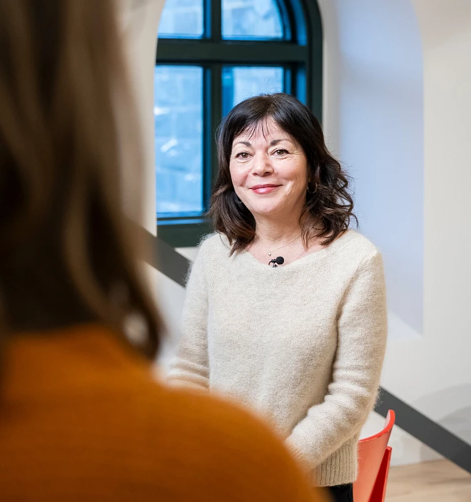 Brigitte Dahan au Musée