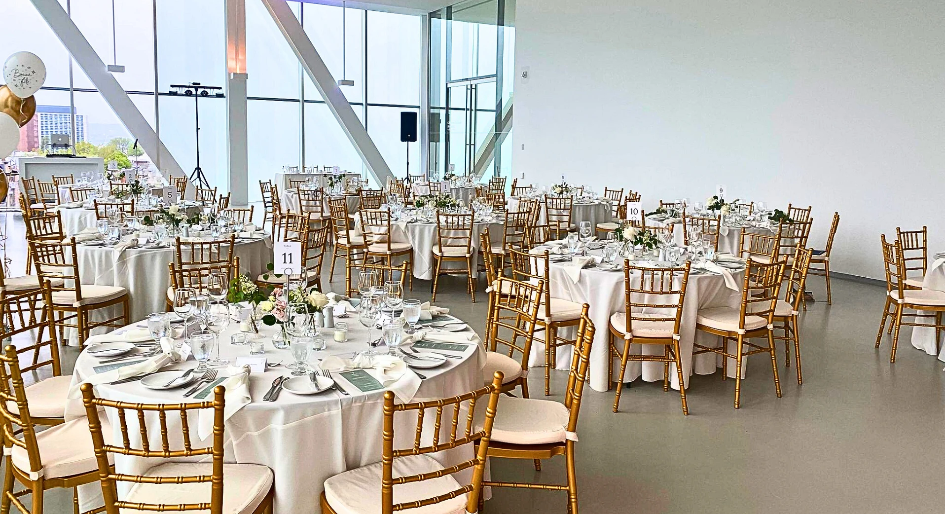 Banquet de mariage Espace Nord du pavillon Pierre Lassonde
