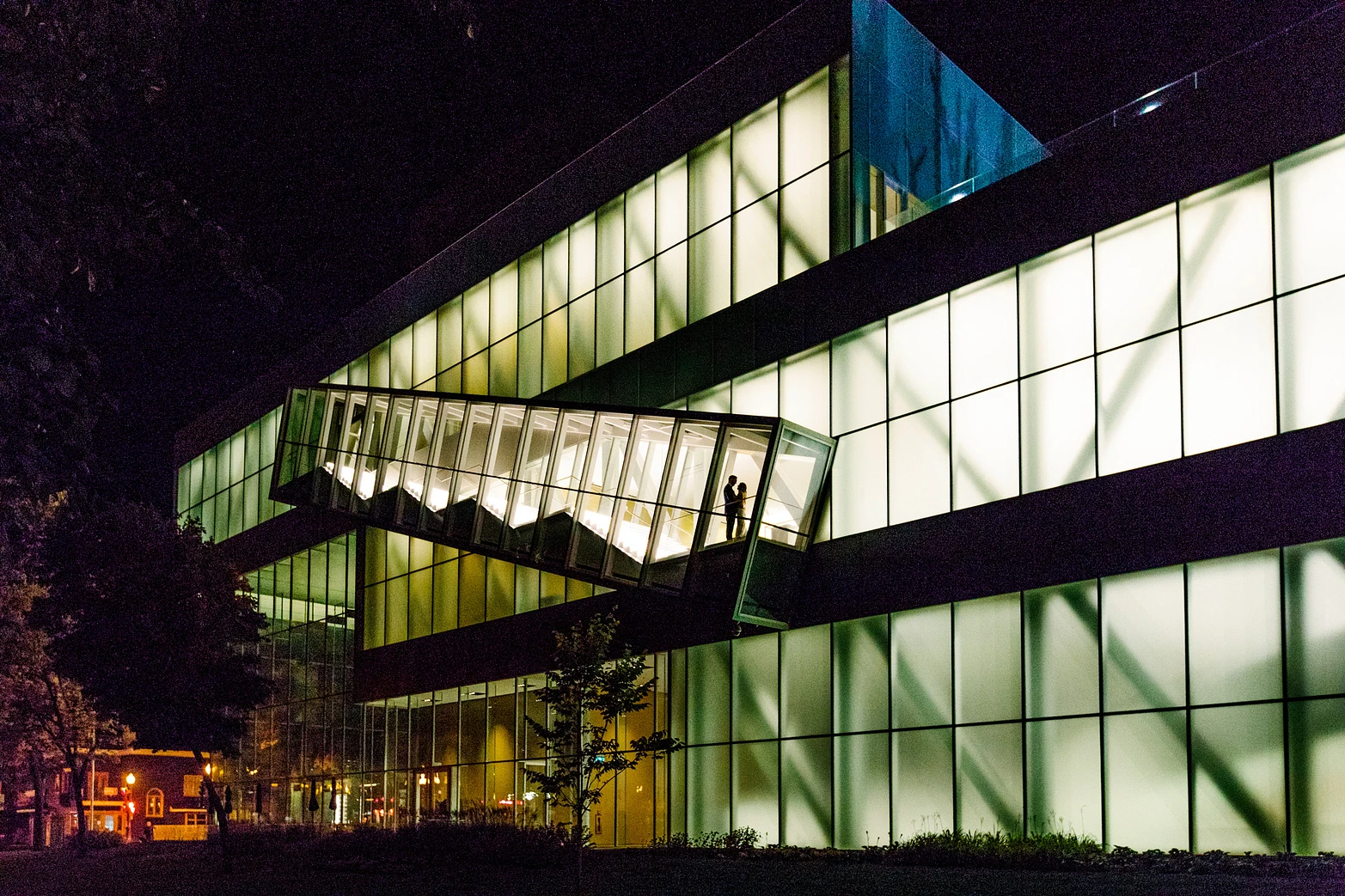 Le grand hall du Pavillon Pierre Lassonde // Photo : Annie Simard Photographe