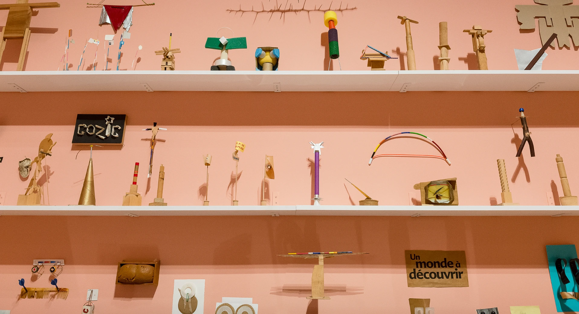 Détail de l'exposition Cozic. À vous de jouer, 2019