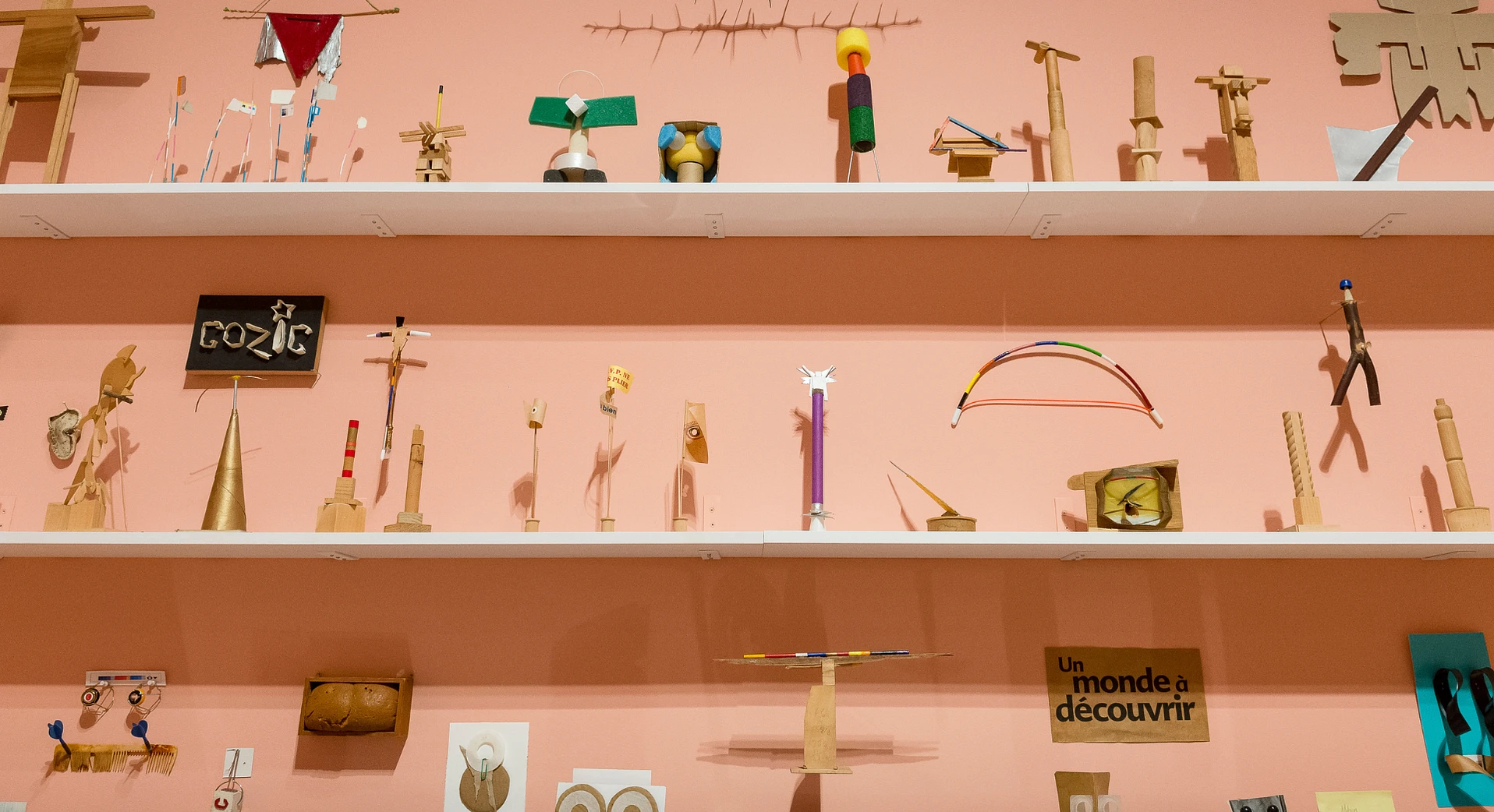 Détail de l'exposition Cozic. À vous de jouer, 2019