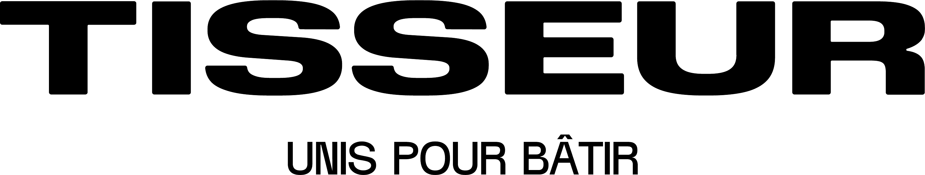 TISSEUR Logo Slogan Renverse