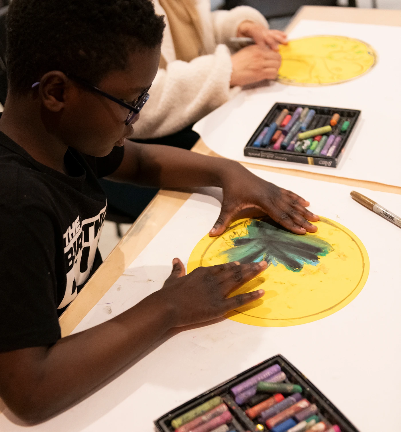 Un atelier de création pour enfants // Photo : MNBAQ, David Cannon