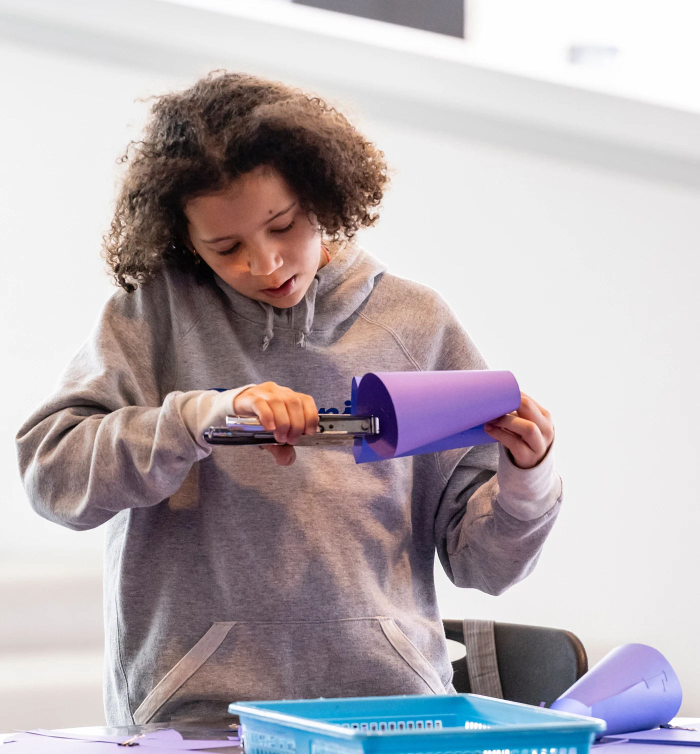Un atelier de création pour enfants // Photo : MNBAQ, Louis Hébert