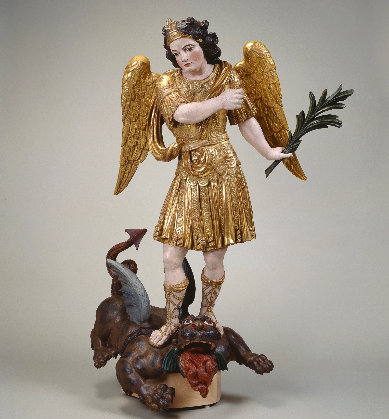 Jacques Leblond de Latour, Saint Michel terrassant le dragon, entre 1695 et 1705 (1974.256)