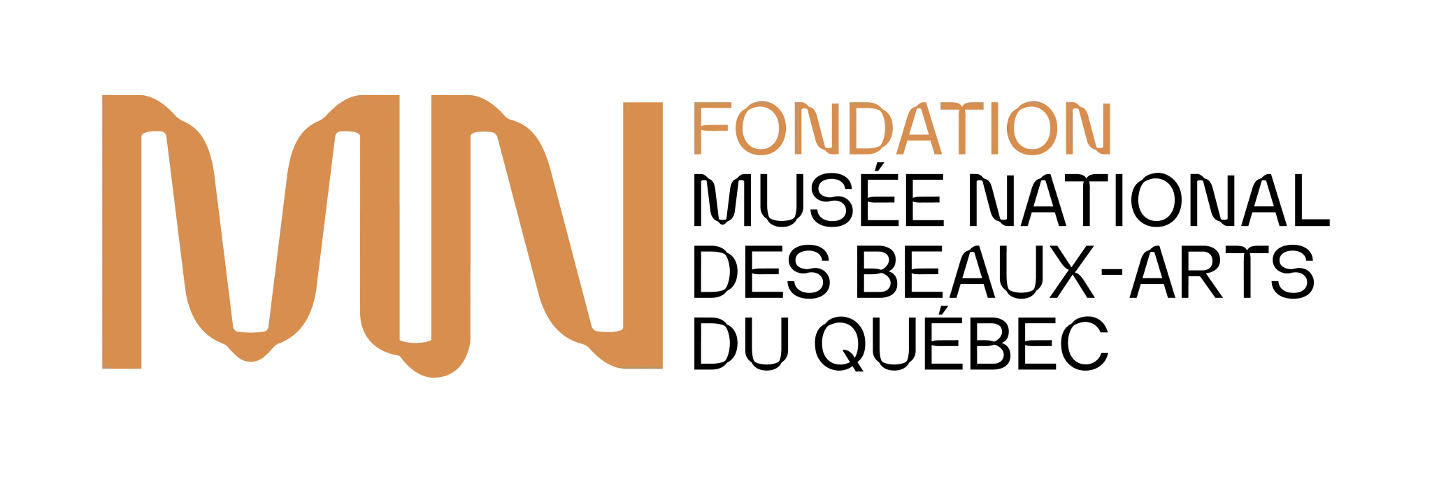 Fondation MNBAQ Logo Horizontal RGB Cuivre