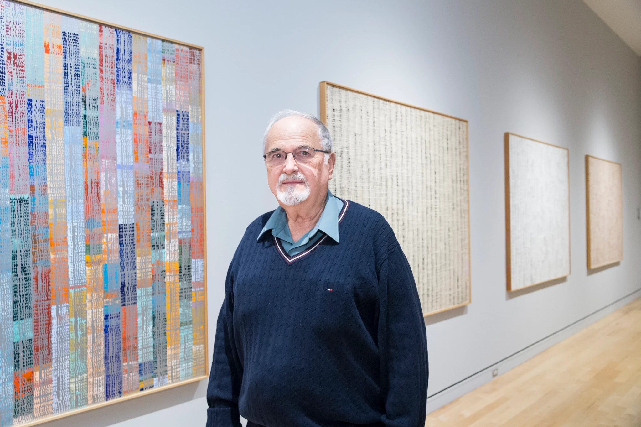 Portrait Bill Vazan2013 11 06 IL 125