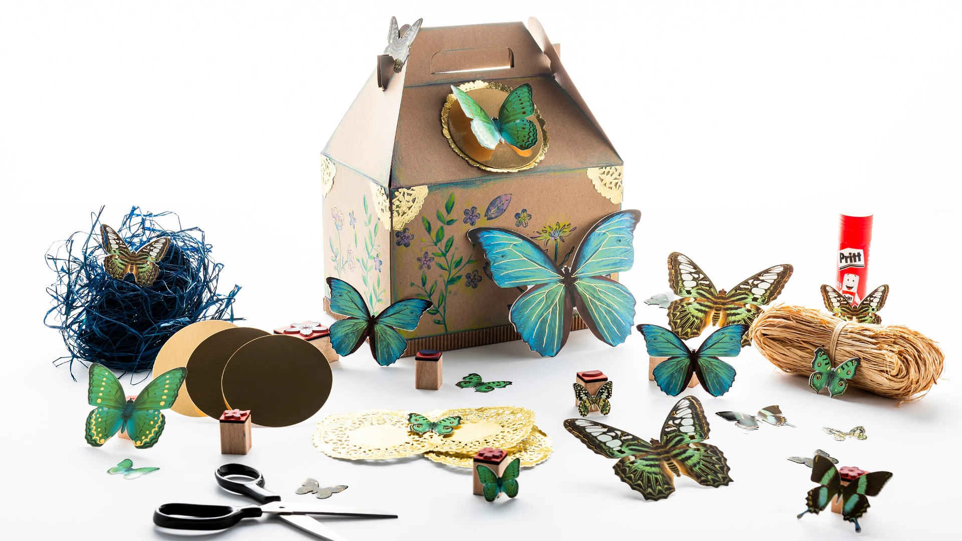 Decorative box workshop material