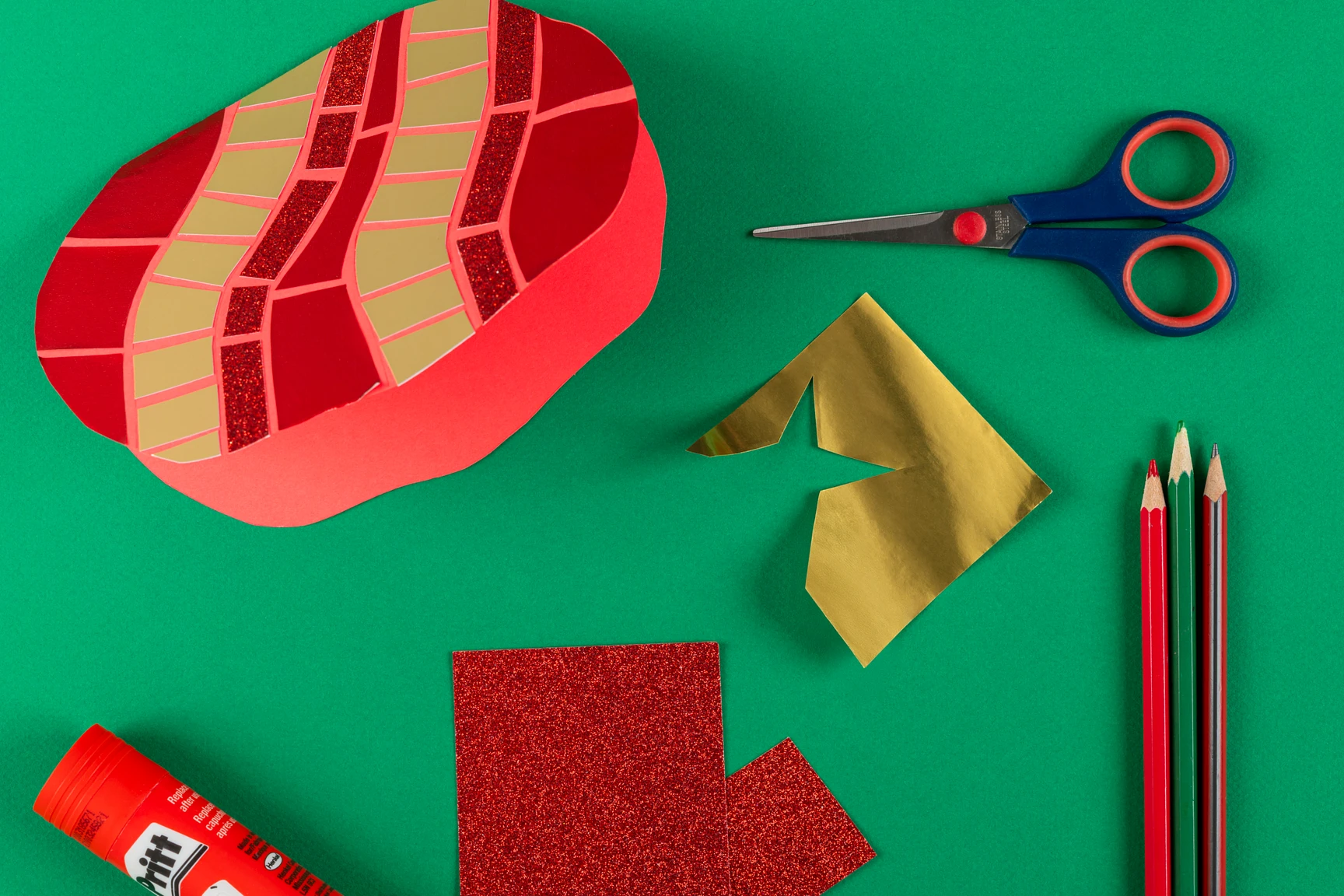 Carte de souhaits mosaïque - Atelier pour tous