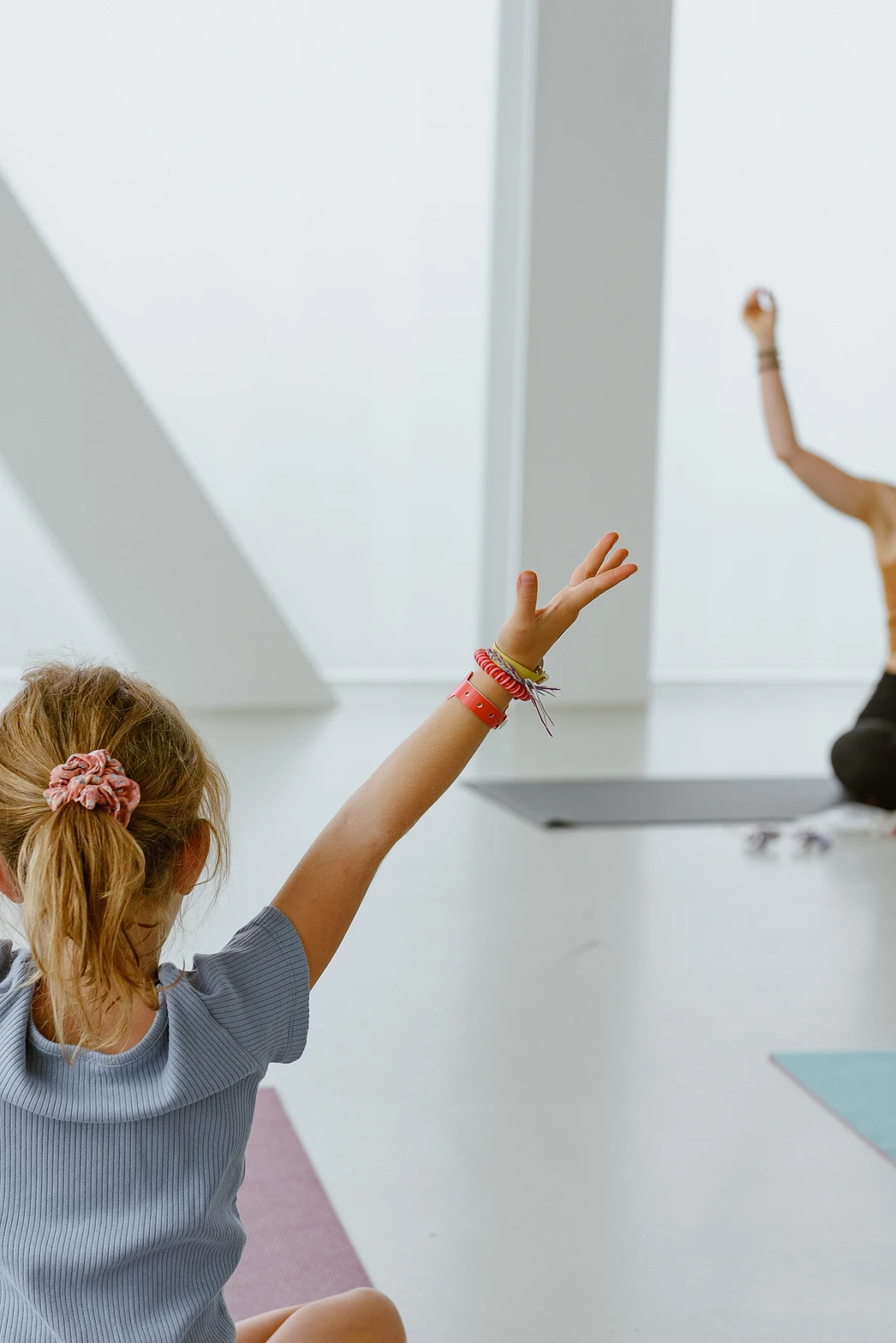 Family museum yoga