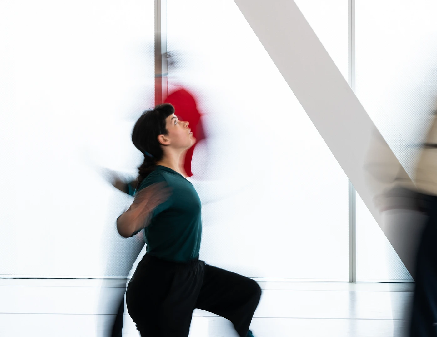 Woman doing yoga
