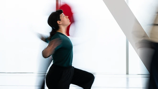 Yoga femme en pose