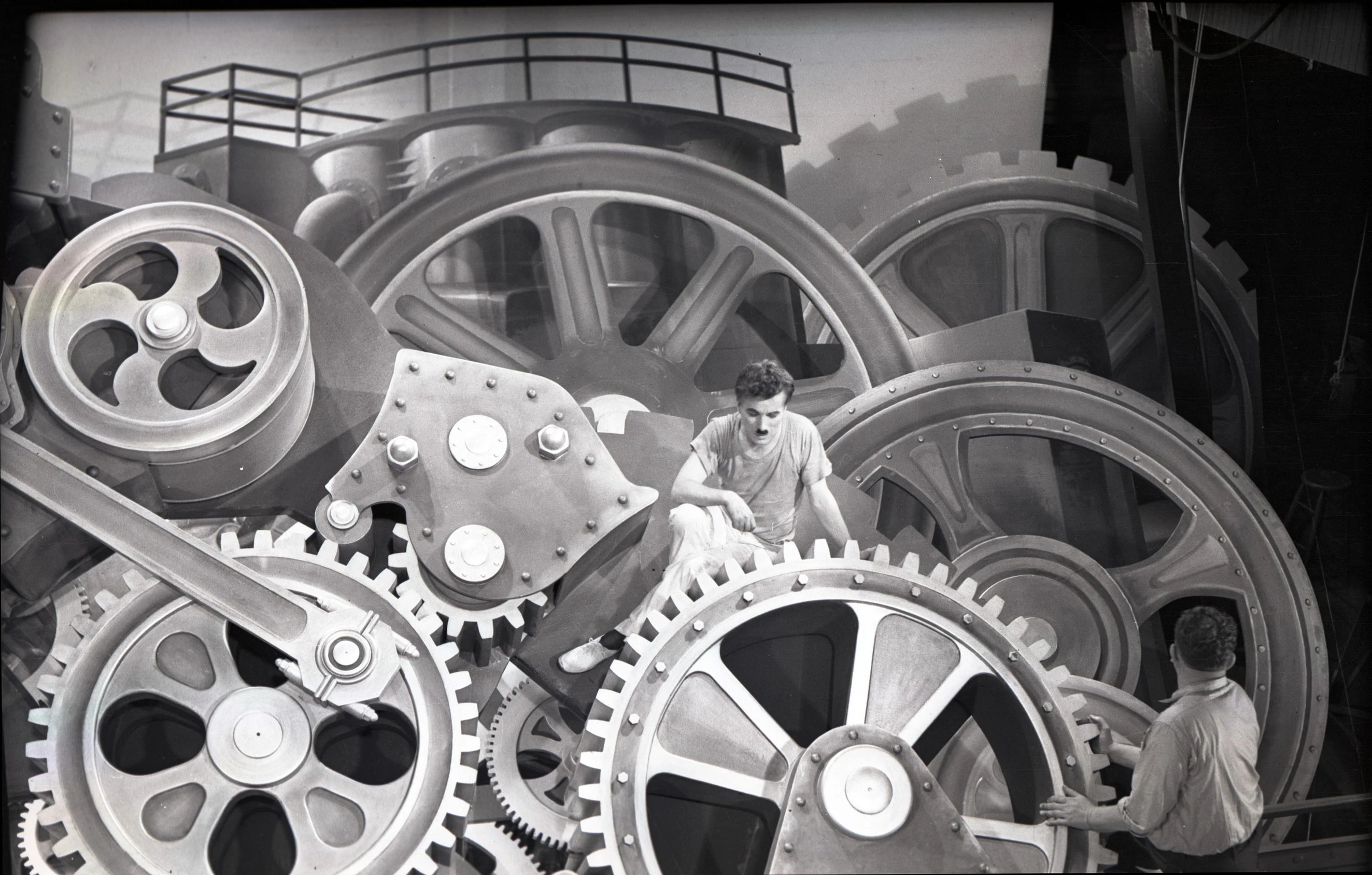 10 Chaplin et les Temps Modernes La voie du silence Copyright Roy Export Co Ltd Charlie Chaplin Bubbles Incorporated SA