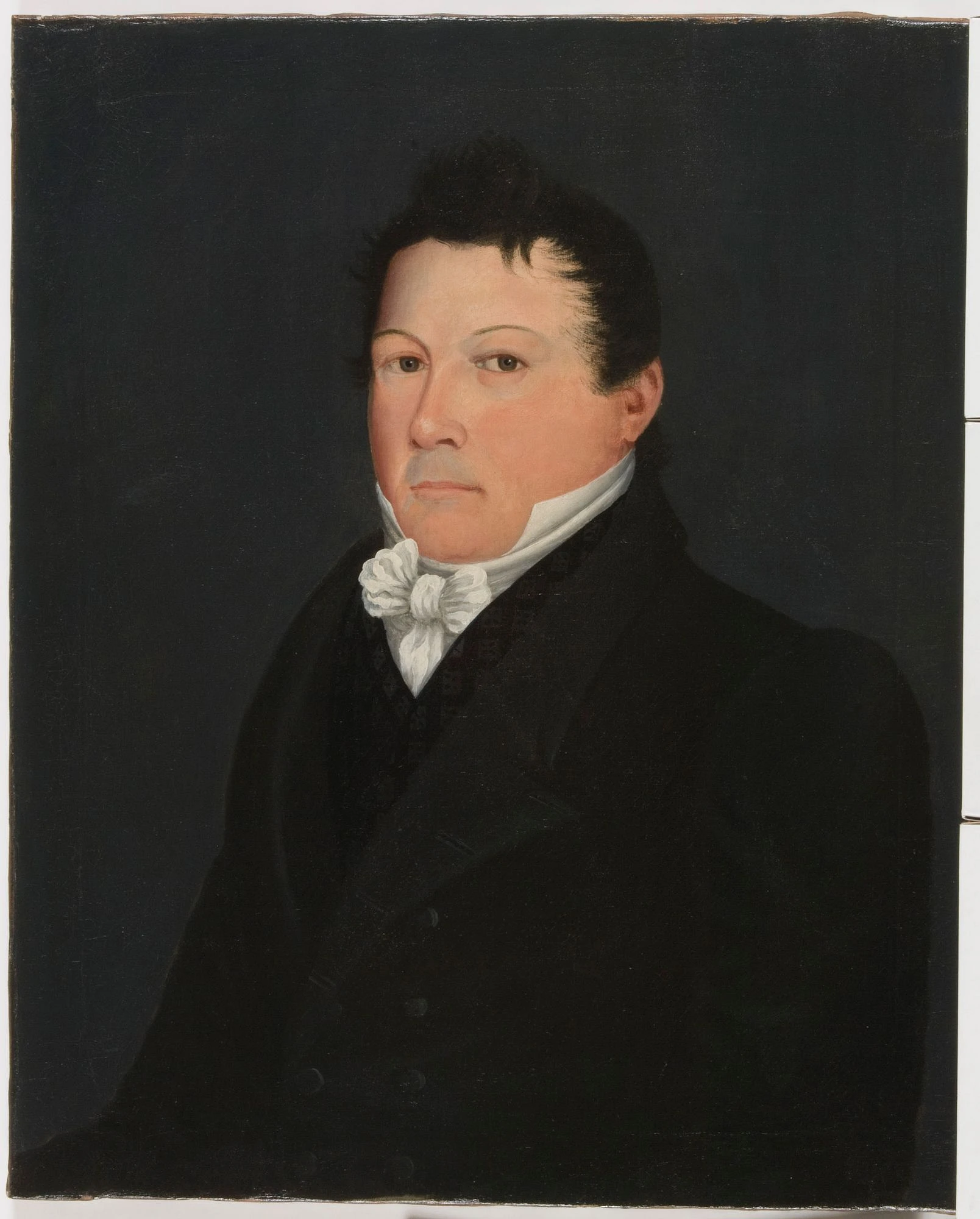 Jean-Baptiste Roy-Audy, Autoportrait, 1826. Collection du Musée national des beaux-arts du Québec.