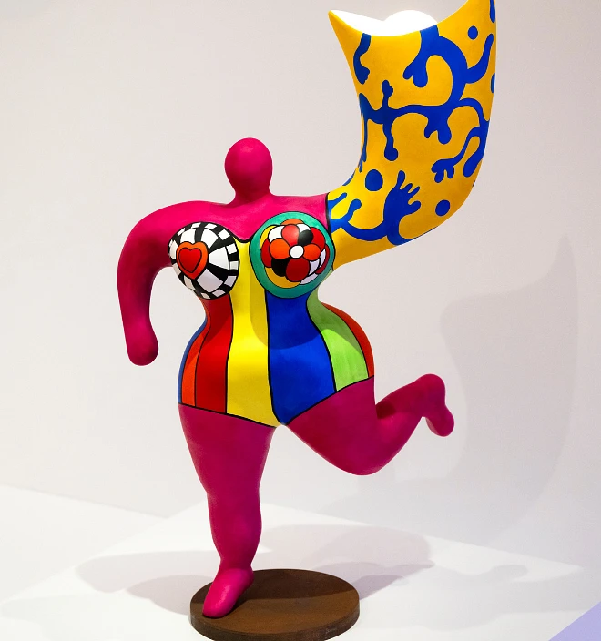 Niki de Saint Phalle, Ange luminaire, 1995 © Niki Charitable Art Foundation. Tous droits réservés