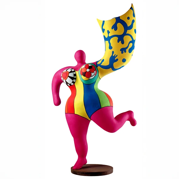 Ange luminaire Niki de Saint Phalle