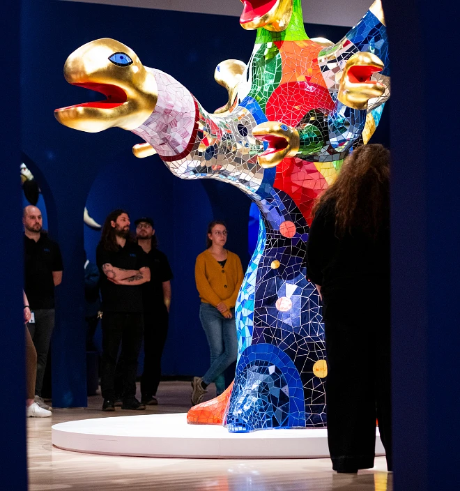 Visite guidee anglais exposition Niki de Saint Phalle au MNBAQ vignette
