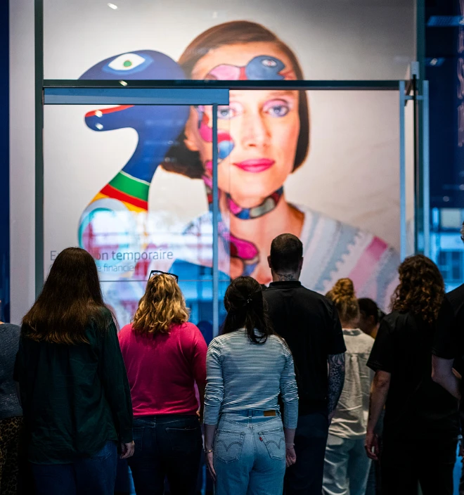 Visite guidee francais exposition Niki de Saint Phalle au MNBAQ vignette