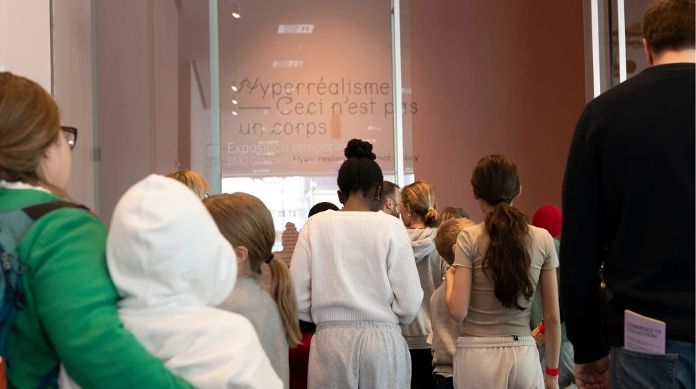 Visite de l'exposition Hyperréalisme. Ceci n'est pas un corps en famille