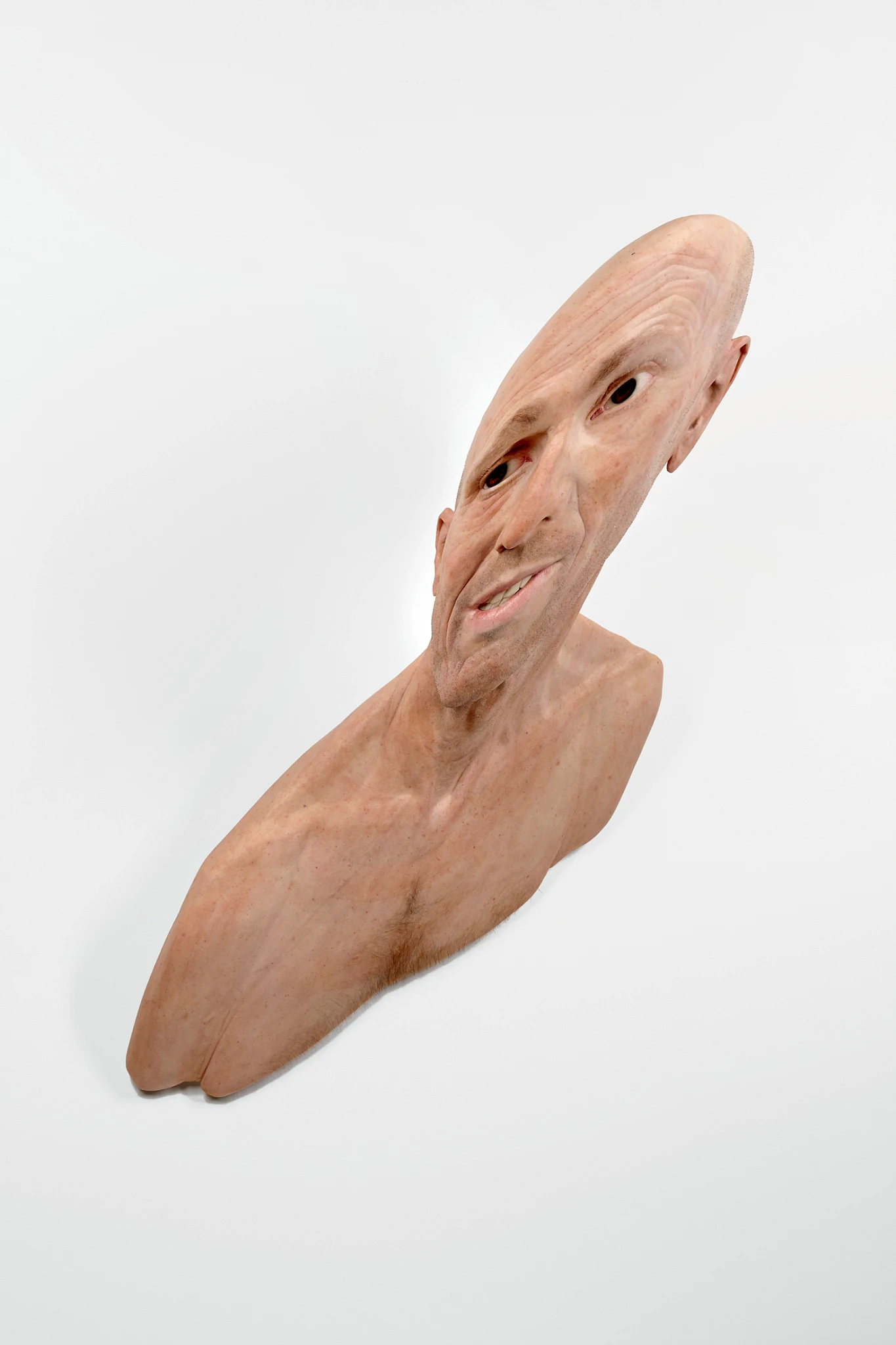Evan Penny, Self Strech, 2012 © Evan Penny // Photo : Gracieusté de l'artiste et de l'Institute for Cultural Exchange, Tübingen