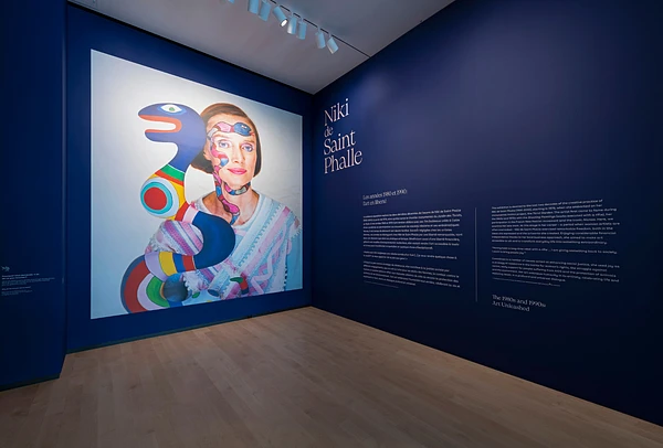 View of the exhibition Niki de Saint Phalle. The 1980s and 1990s: Art Unleashed, 2025 // Photo: MNBAQ, David Cannon