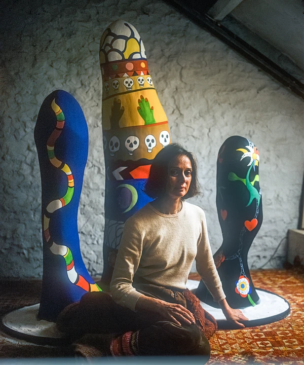 Picture of Niki de Saint Phalle's work - Obelisk Trilogy