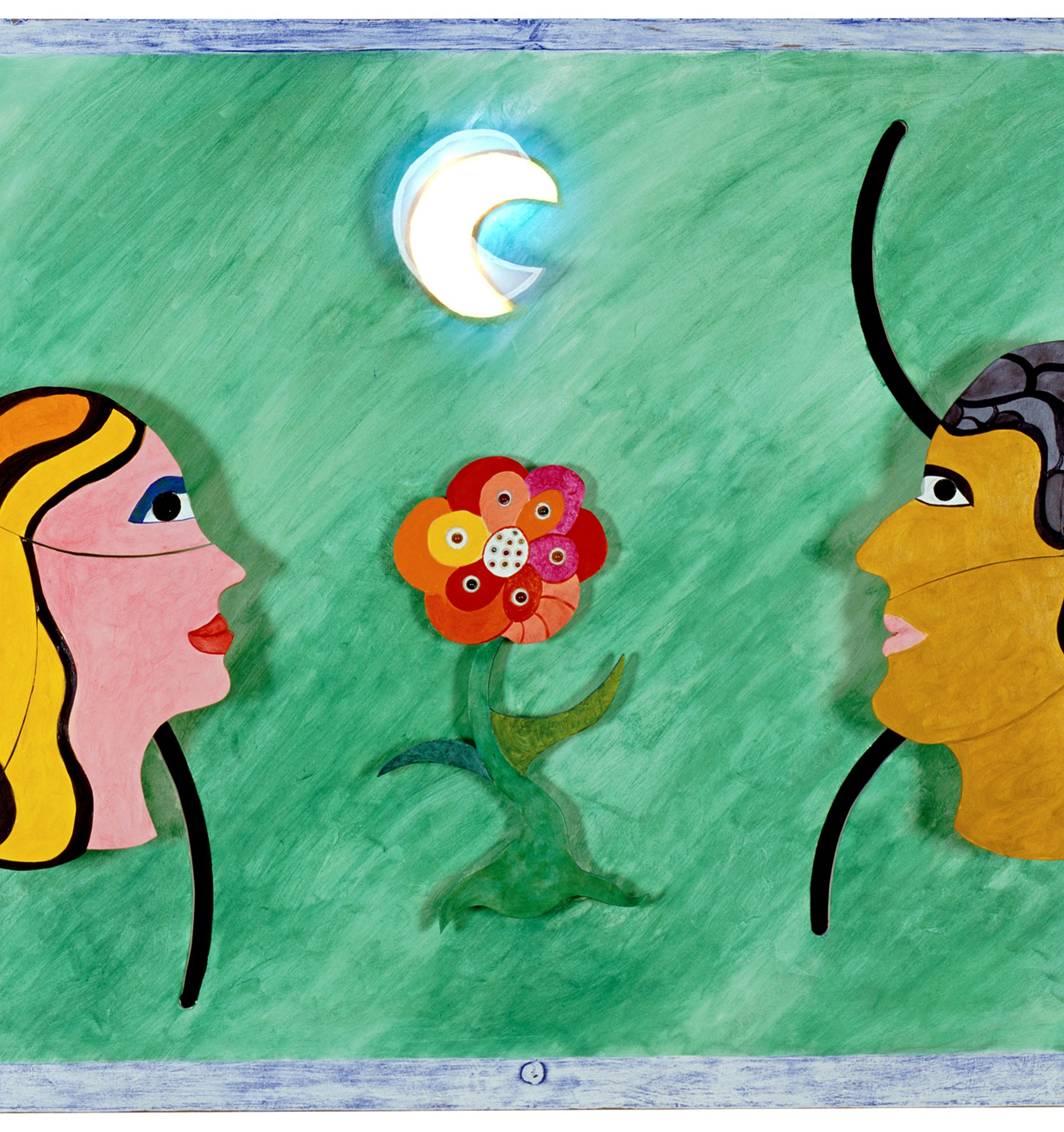 Oeuvre de Niki de Saint Phalle, Couple de la série Tableaux éclatés