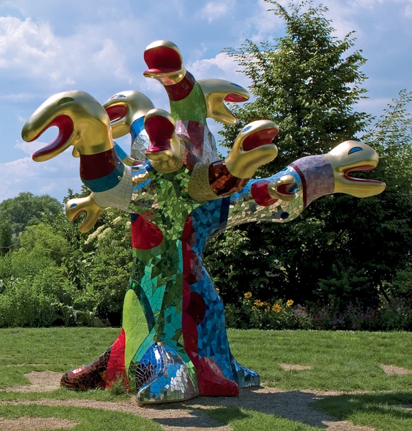 Picture of Niki de Saint Phalle's work - Snake Tree