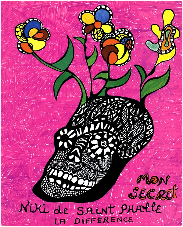 Picture of Niki de Saint Phalle's work - Mon Secret