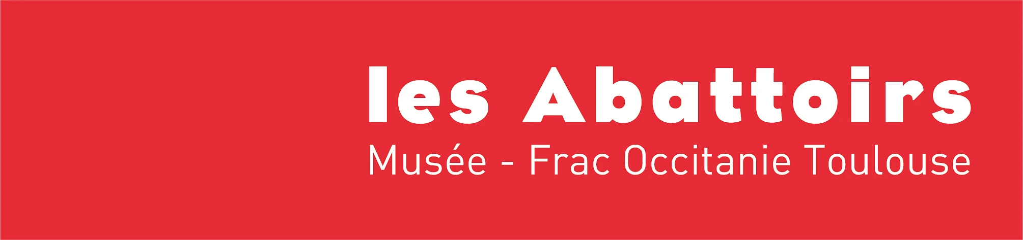 les Abattoirs - Musée Frac Occitanie Toulouse Logo