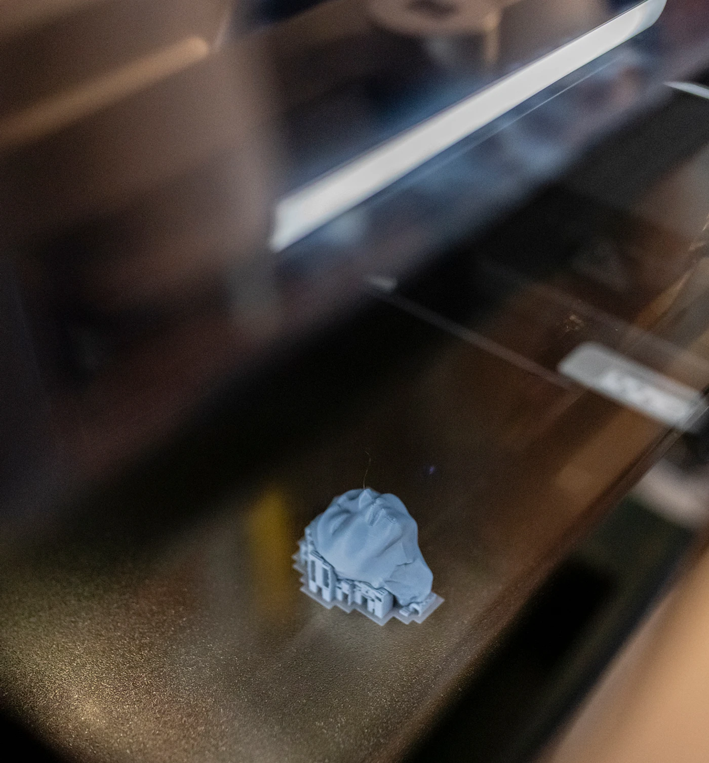 Une impression 3D en cours