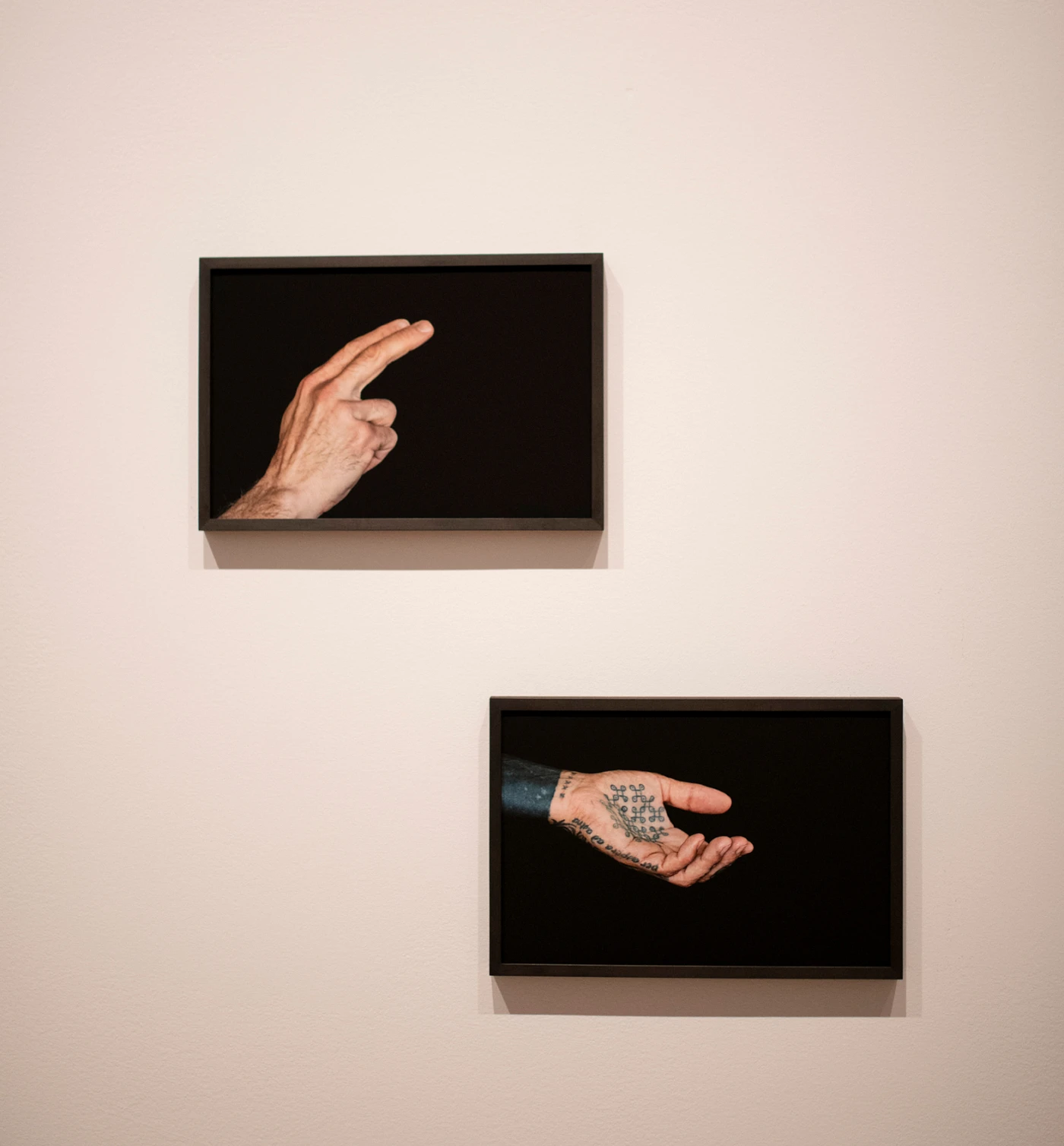 Two artworks of Michelle Lacombe, winner of the 2025 Contemporary Arts Prize, at the Musée national des beaux-arts du Québec.