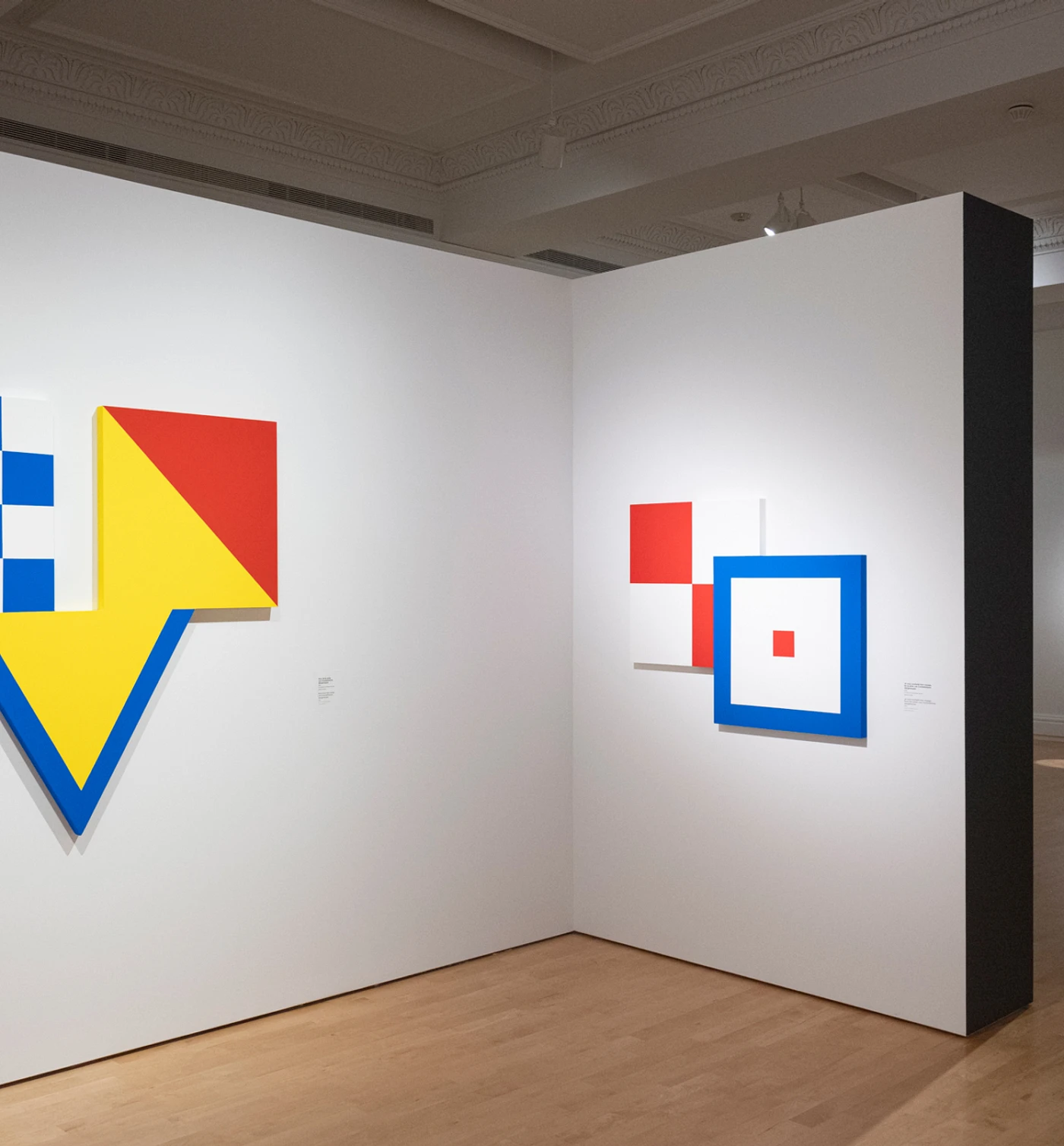 Œuvres de Stanley Février, lauréat du prix en arts actuels 2021, au Musée national des beaux-arts du Québec.