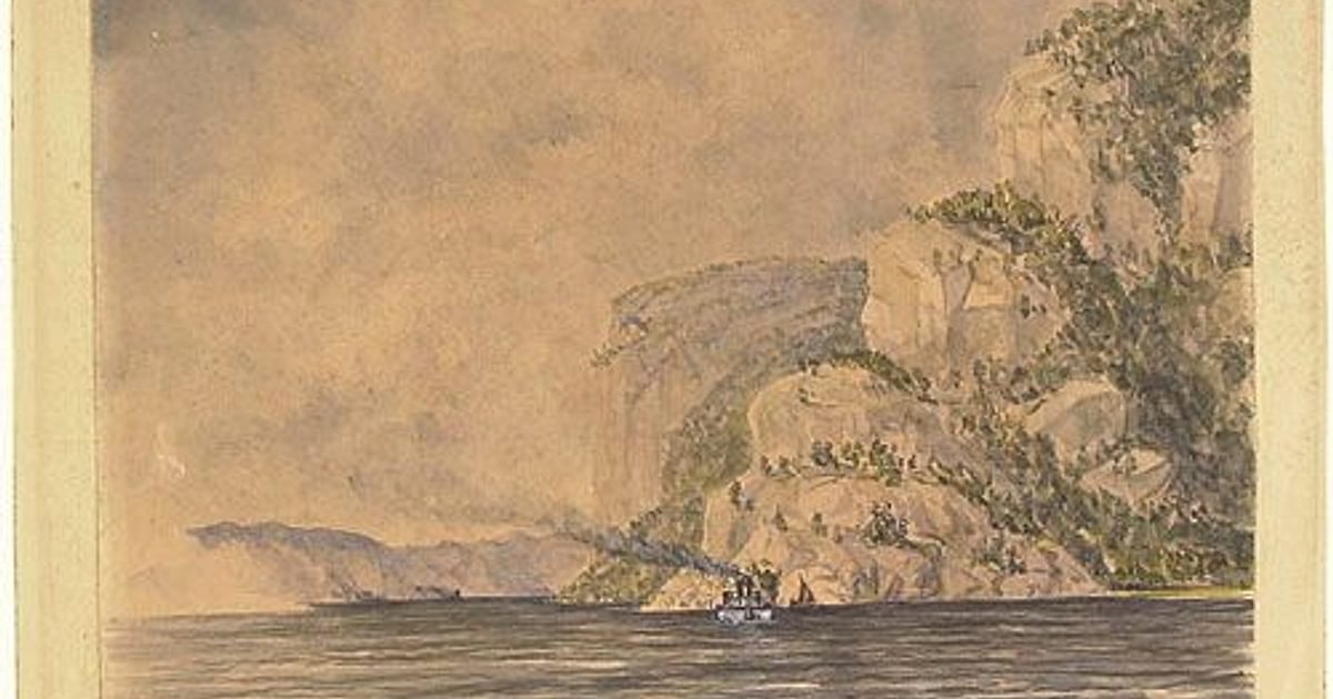 Les Caps Trinité et Éternité sur la rivière Saguenay | Musée national ...