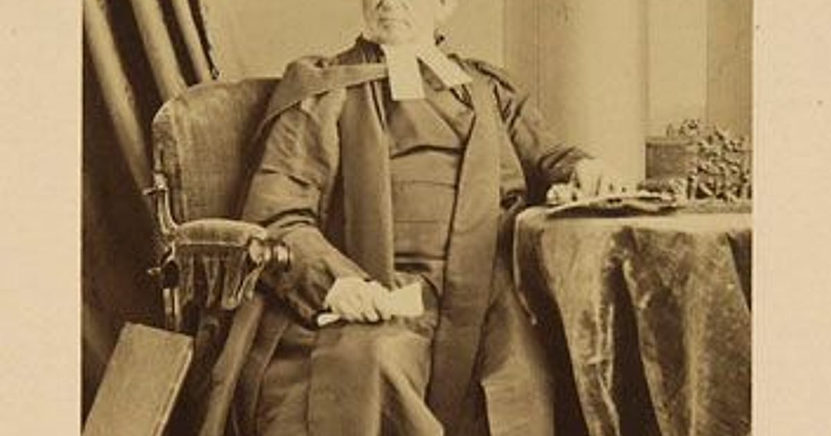 Le Très Révérend John Bethune, du livre illustré Portraits of British ...