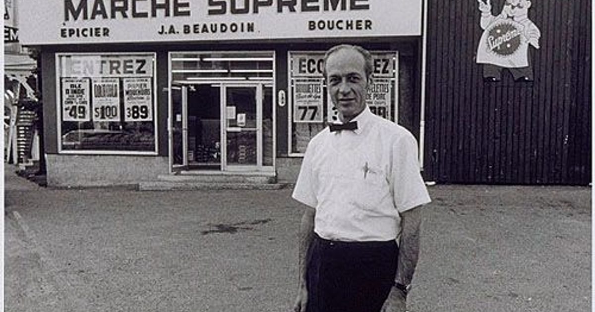 Gaston Beaudoin du marché Suprême, de la série « Disraeli, une… | Musée ...