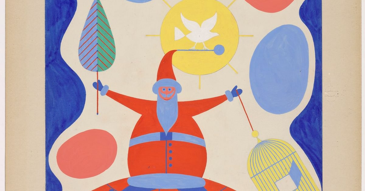 Le Pacifiste, de la série « Père Noël » | Musée national des beaux-arts ...