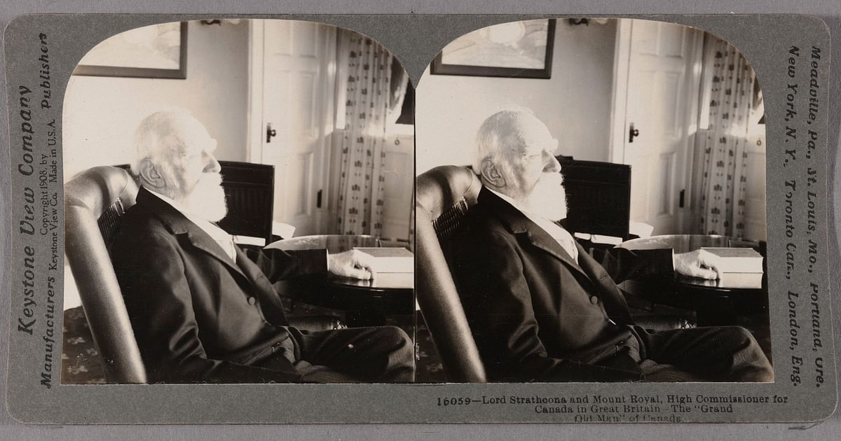 Donald Alexander Smith, premier baron Strathcona et Mount Royal ...
