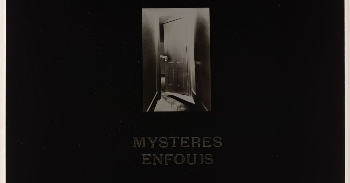 Image négative : Ralph Gibson, extrait de l'album « The Somnambulist ...