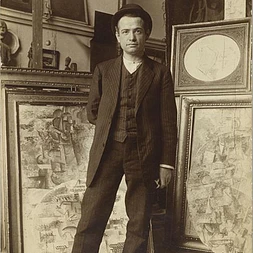 Auguste20 Herbin20in20 Pablo20 Picasso E28099s20studio20on20 Boulevard20de20 Clichy2 C20early201911