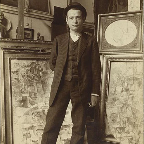 Auguste20 Herbin20in20 Pablo20 Picasso E28099s20studio20on20 Boulevard20de20 Clichy2 C20early201911