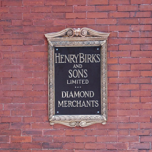Birks Plaque