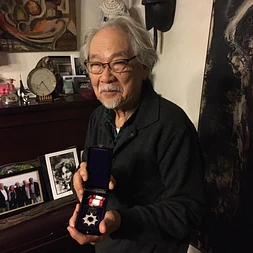 Flavio Shiro20with20the20 Medal20of20the20 Rising20 Sun