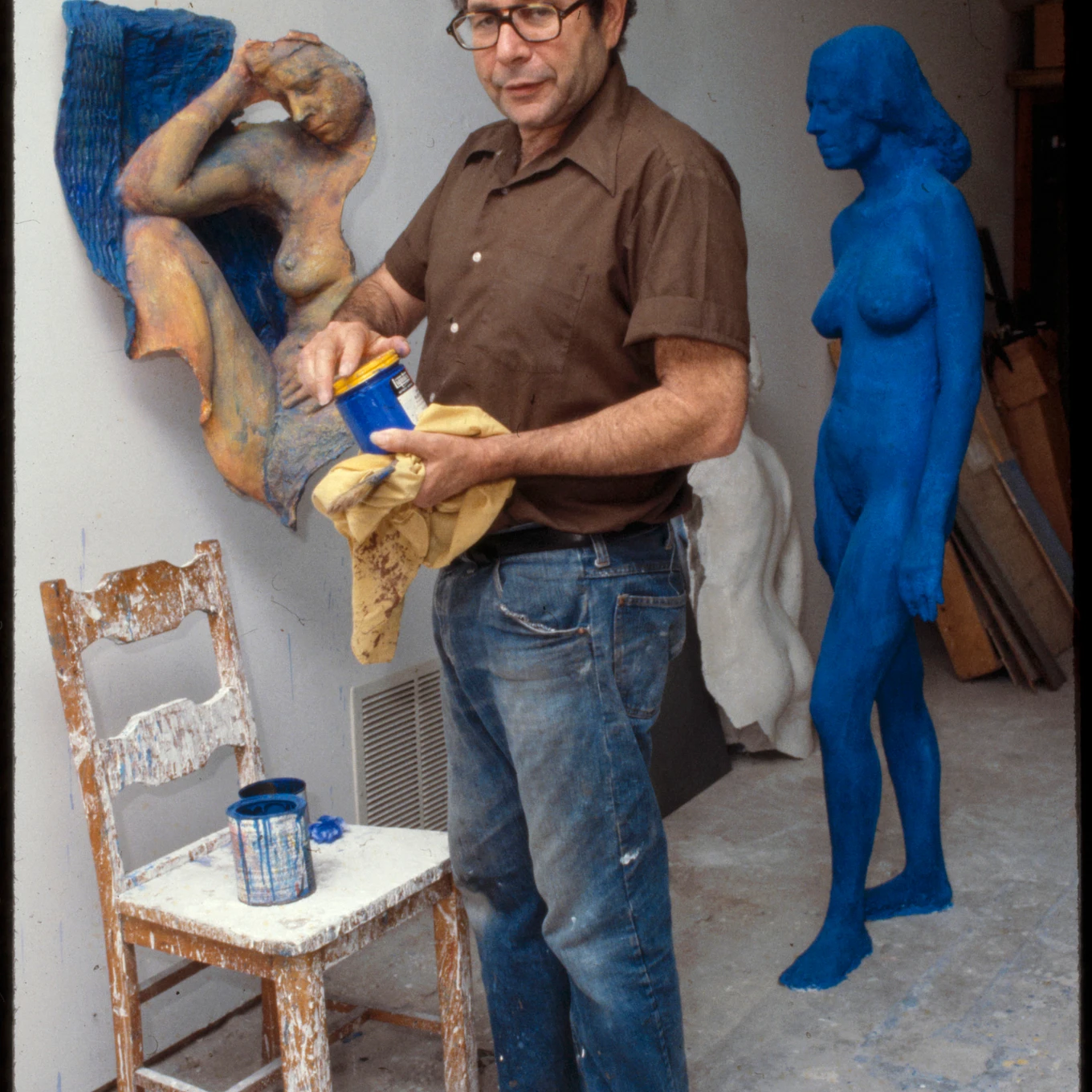 George20 Segal20artist2 C20in20 New20 Jersey20studio