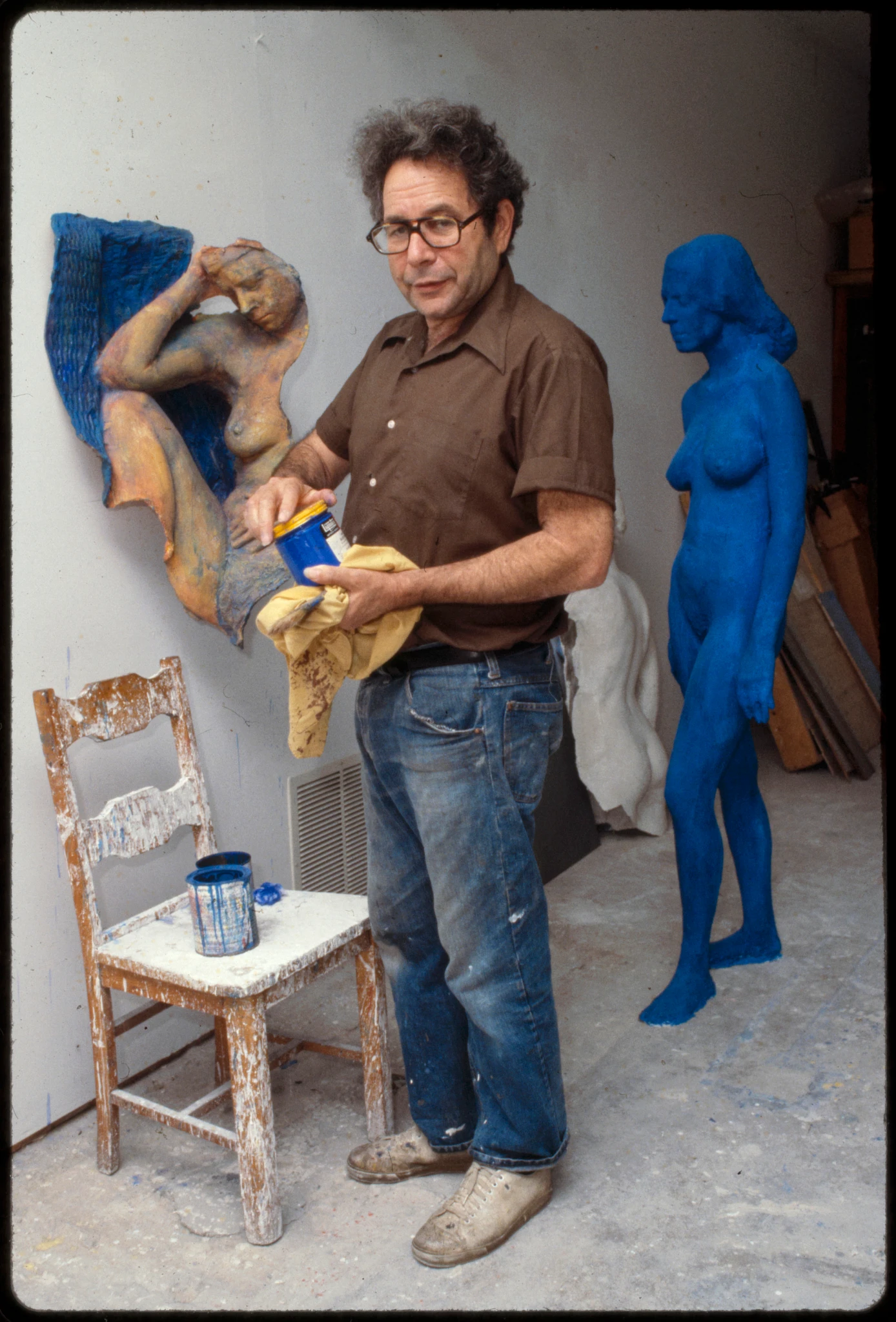 George20 Segal20artist2 C20in20 New20 Jersey20studio