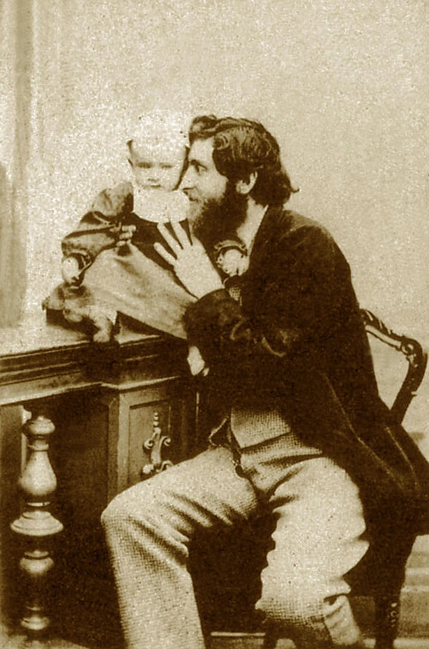 Giorgio20 Sommer20with20his20son20 Edmondo20in201864 20self20portrait