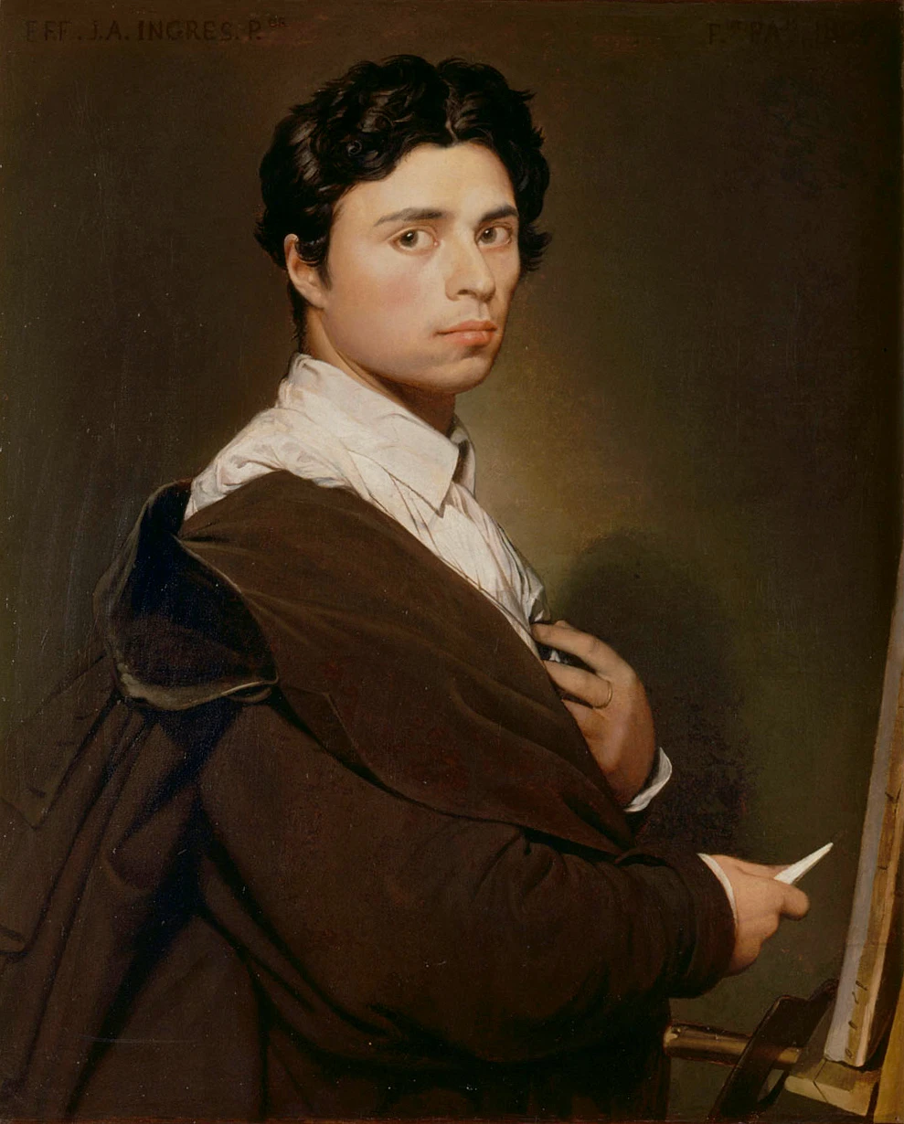 Ingres2 C20 Self portrait